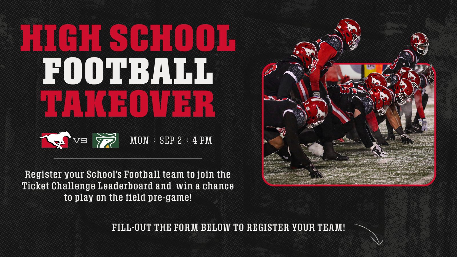 Calgary Stampeders High School Football Day