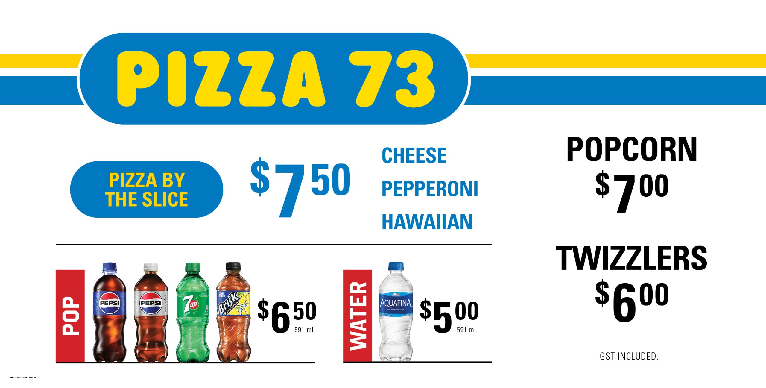 Pizza 73 West